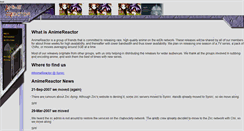 Desktop Screenshot of anime-reactor.com